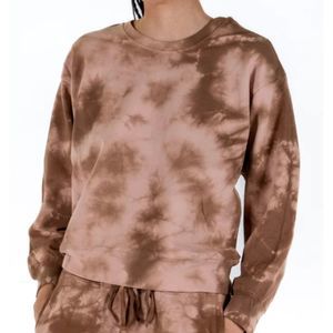 LACAUSA TIE DYE CREW NECK SWEATER SIZE SMALL